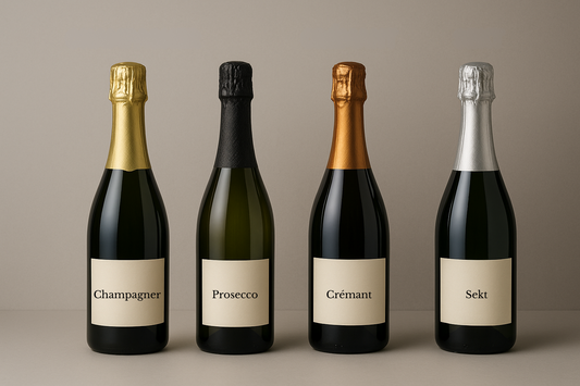 🥂 Champagner, Prosecco, Crémant & Sekt: Der ultimative Guide zu prickelnden Unterschieden